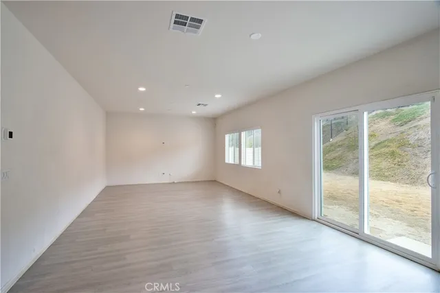 a house view with a backyard space