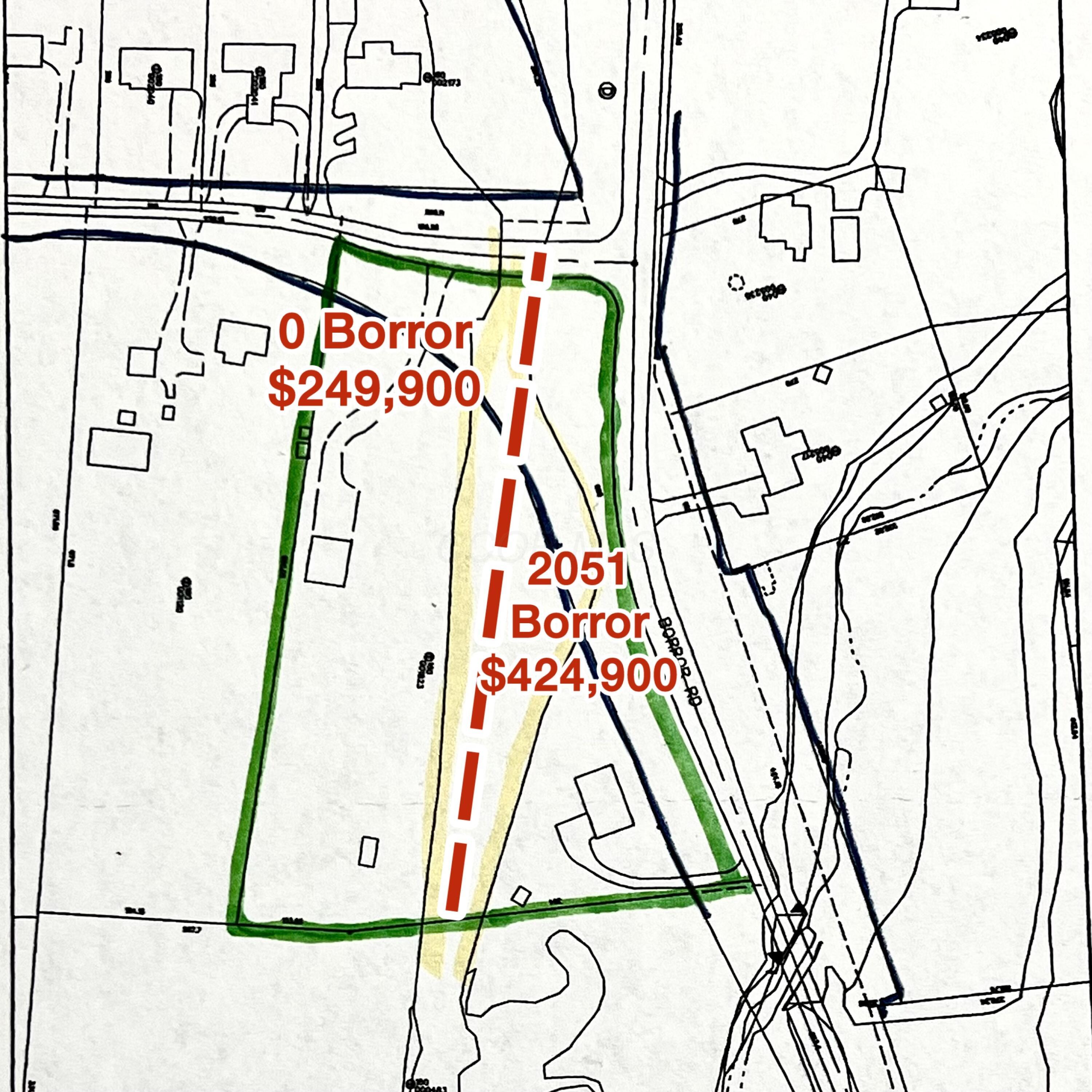 0 Borror Road Grove City, OH 43123 - Photo 9 of 11 Approximate proposed dimensions