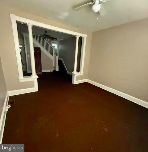 407 Cambria Street Baltimore, MD 21225 - Photo 3 of 13 a view of an empty room with wooden floor and closet