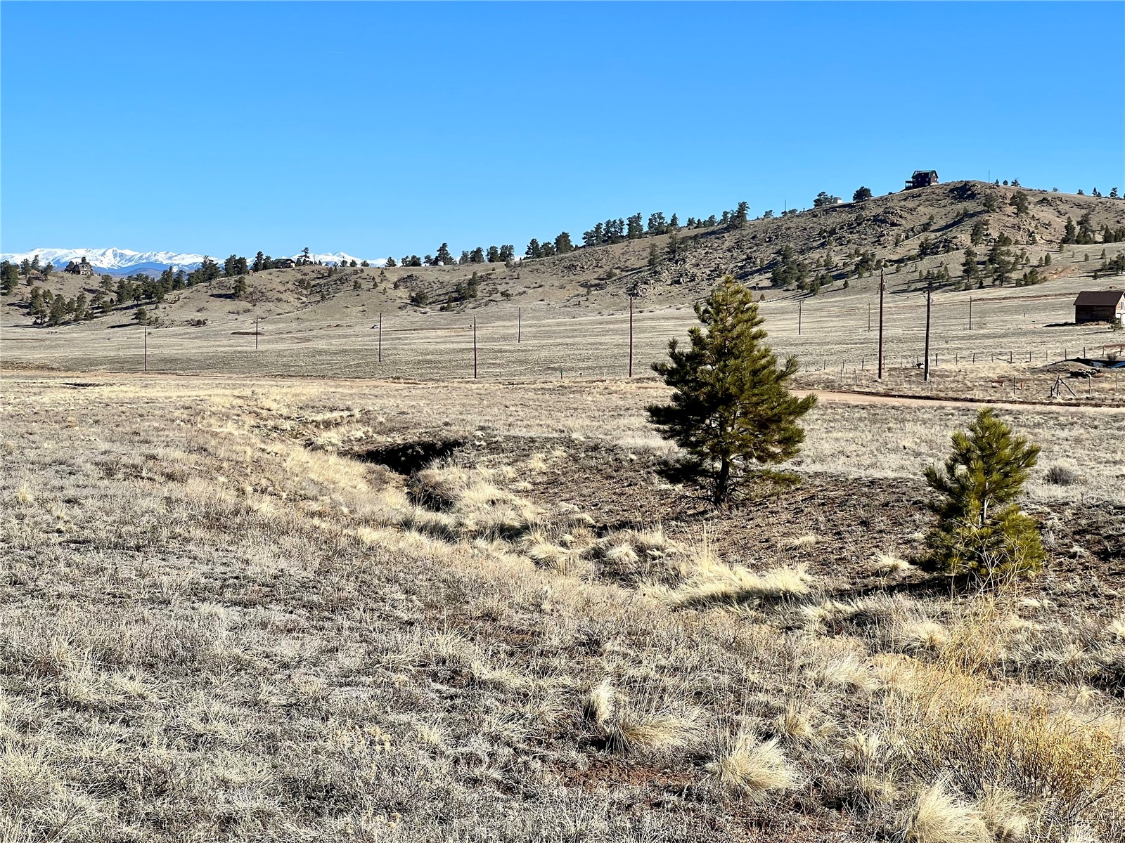 Tbd Chickasaw Road Hartsel, CO 80449 - Photo 5 of 23 View of yard featuring fence, a rural view, and a mountain view