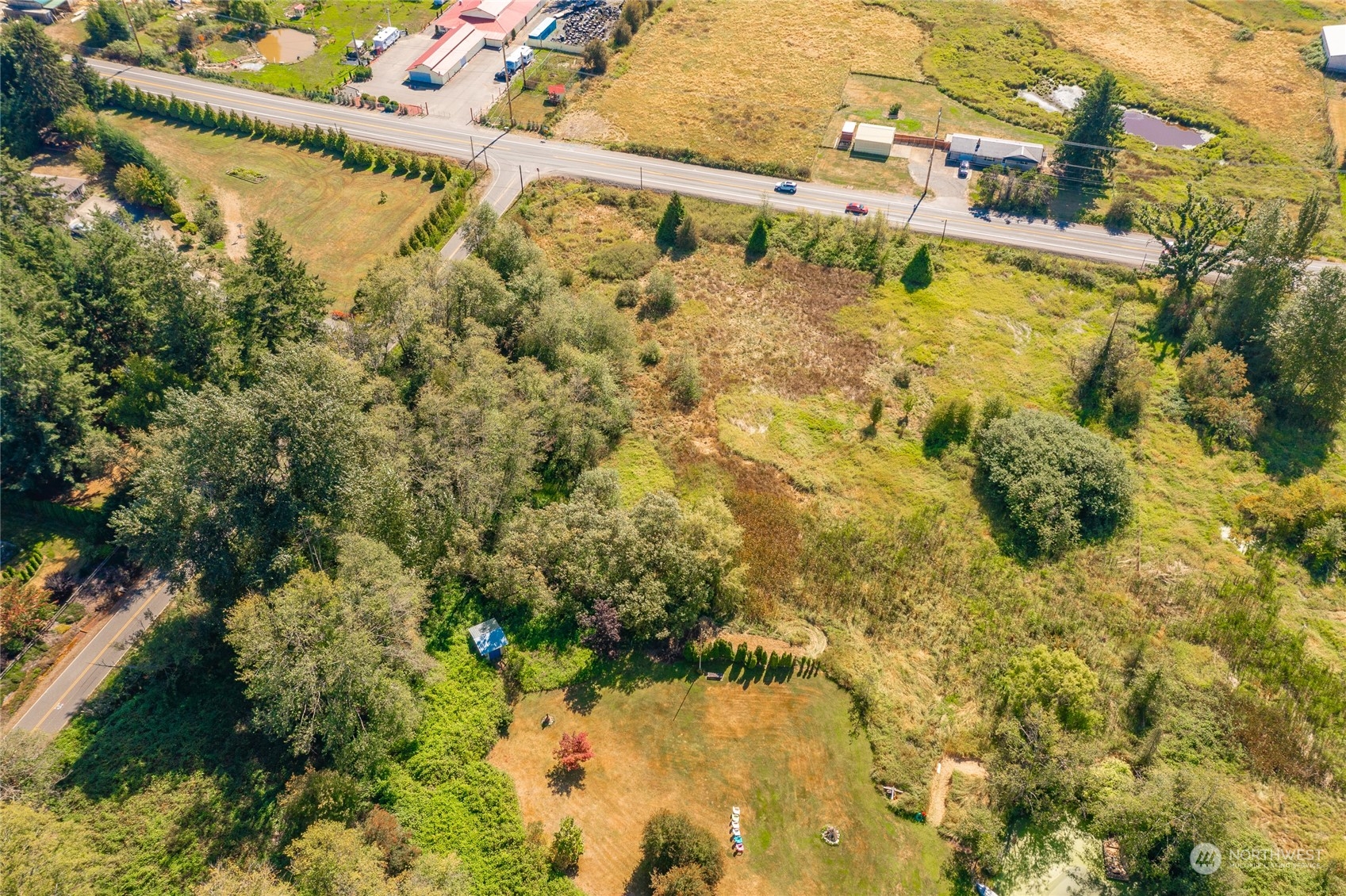 8141 Percie Road Custer, WA 98240 - Photo 18 of 22 a view of a yard