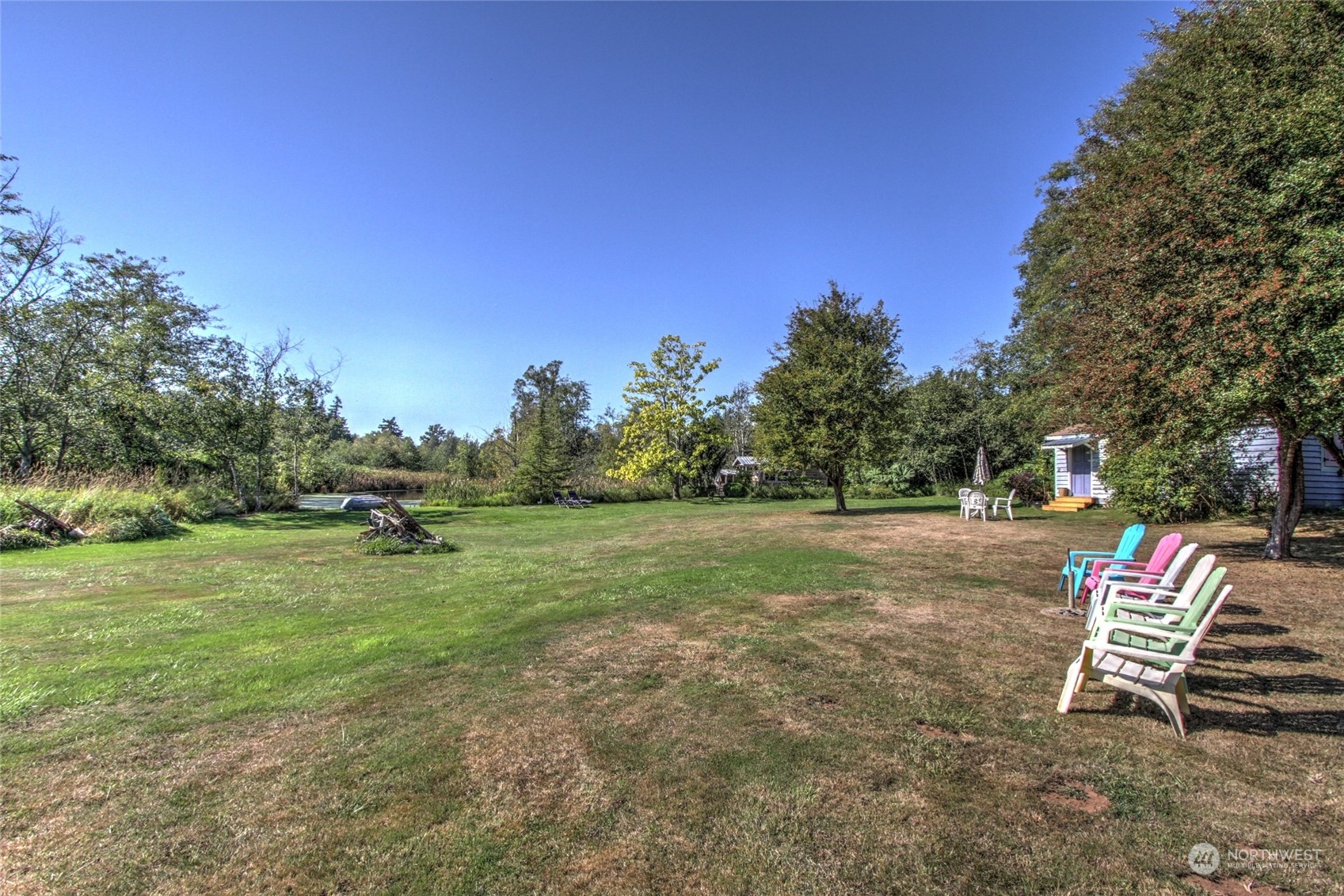 8141 Percie Road Custer, WA 98240 - Photo 6 of 22 a view of a park with large trees