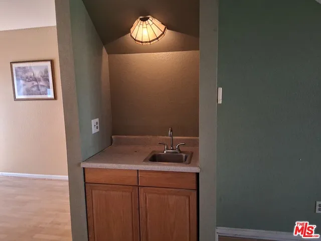 a room with storage and utility