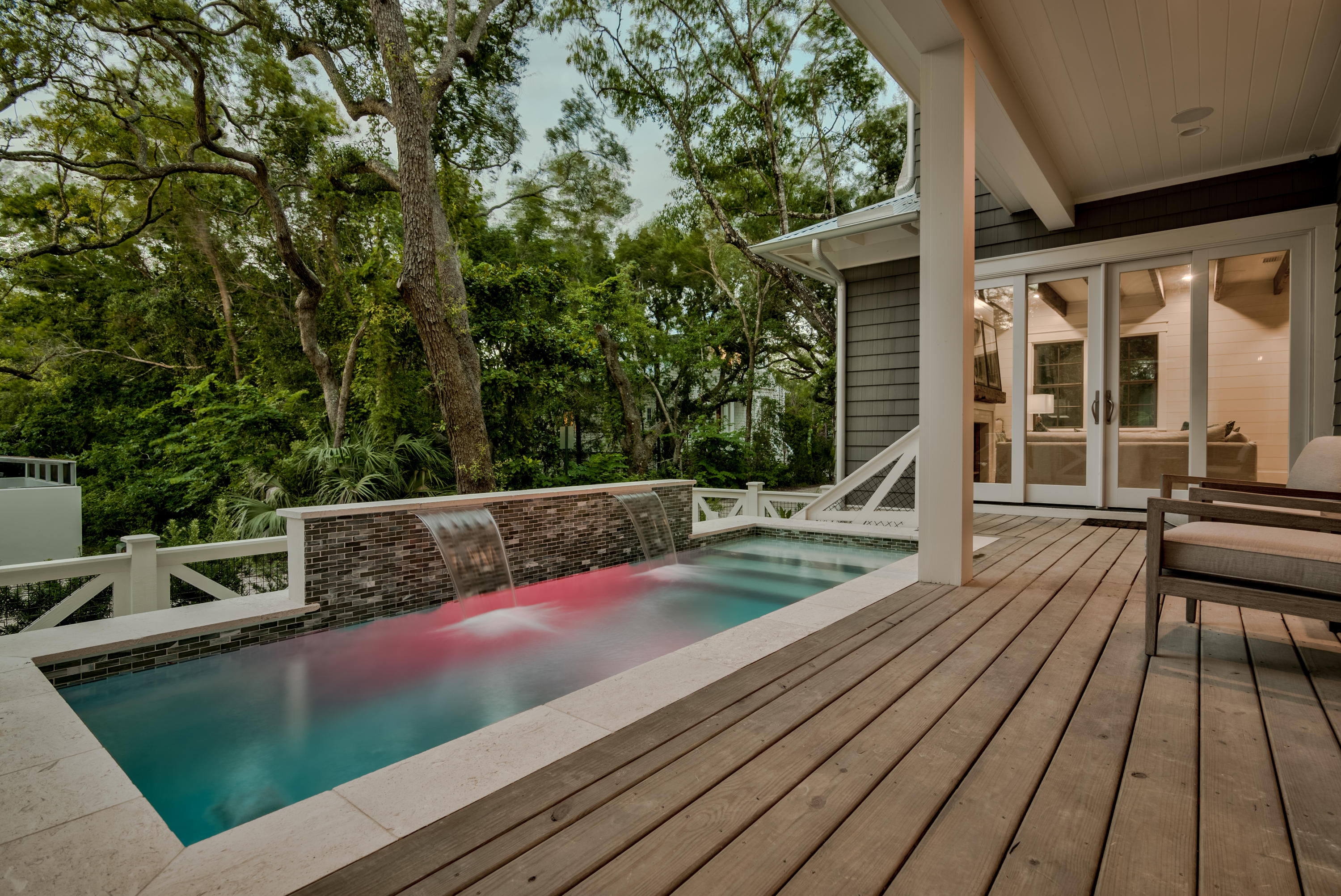 135 Forest Street Santa Rosa Beach, FL 32459 - Photo 2 of 43 Pool at dusk