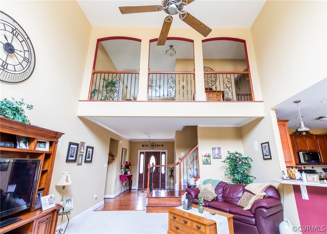1886 Nichols Road Powhatan, VA 23139 - Photo 12 of 42 Vaulted Great Room