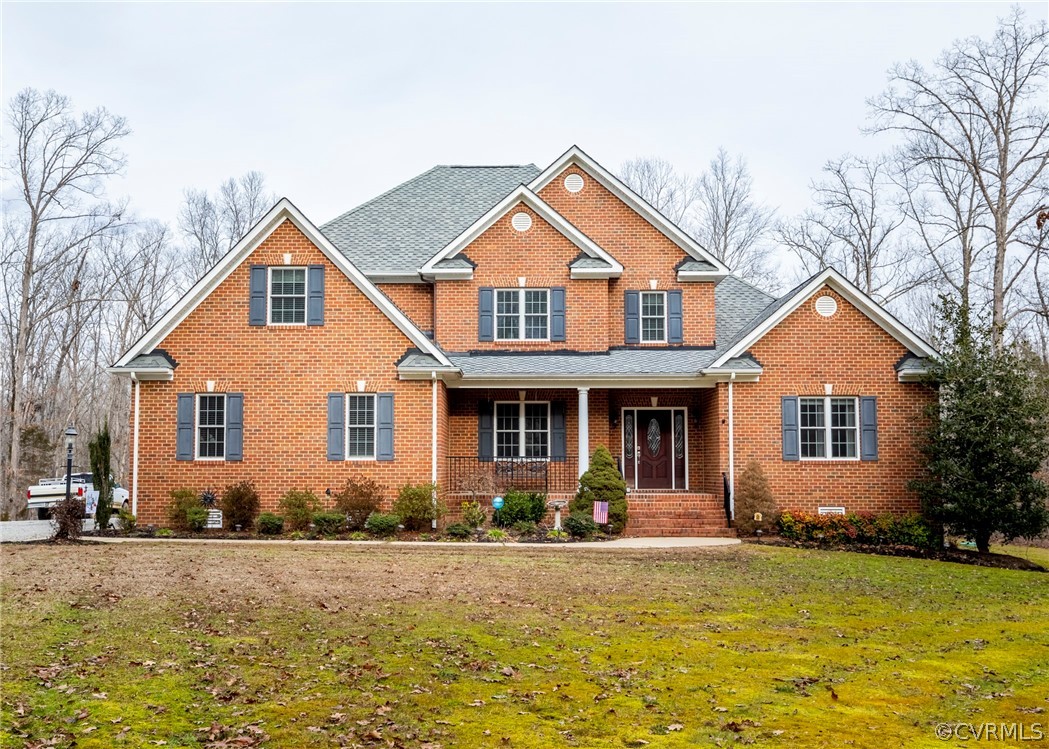1886 Nichols Road Powhatan, VA 23139 - Photo 2 of 42 All brick low maintenance home.