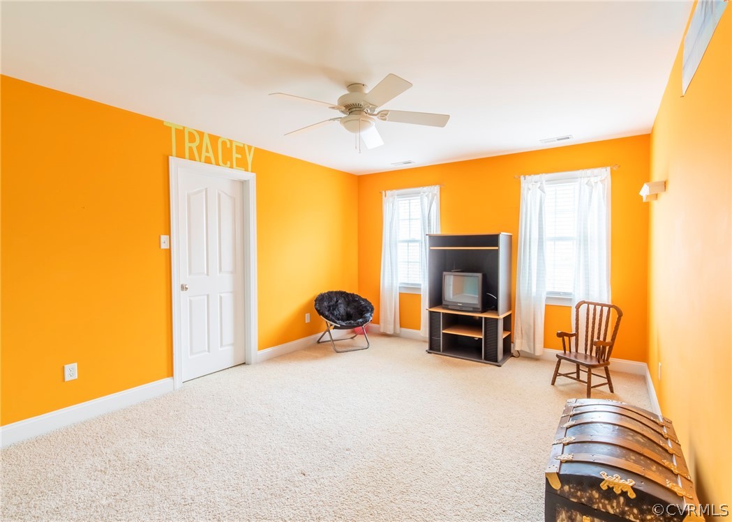 1886 Nichols Road Powhatan, VA 23139 - Photo 36 of 42 Huge 2nd floor rear bedroom with walk in closet