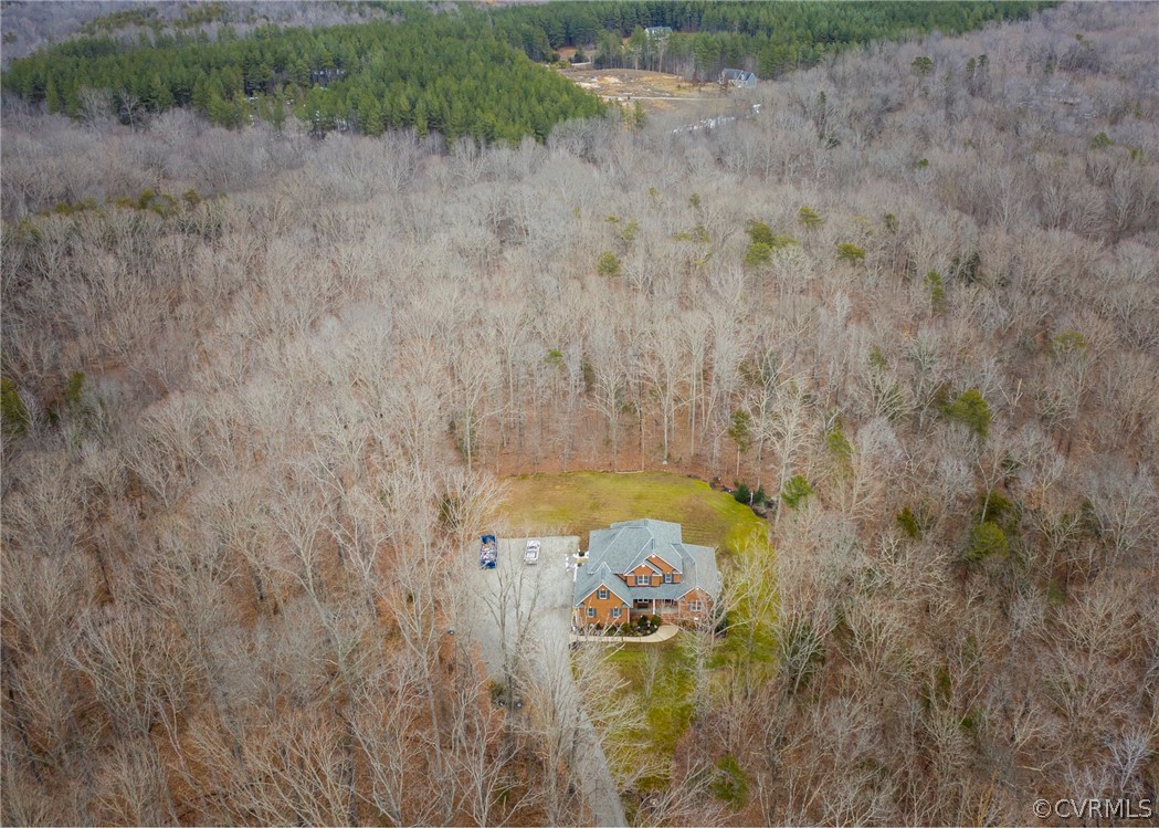 1886 Nichols Road Powhatan, VA 23139 - Photo 5 of 42 Impressive aerial view of this country retreat.