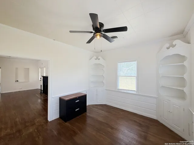 a view of front door