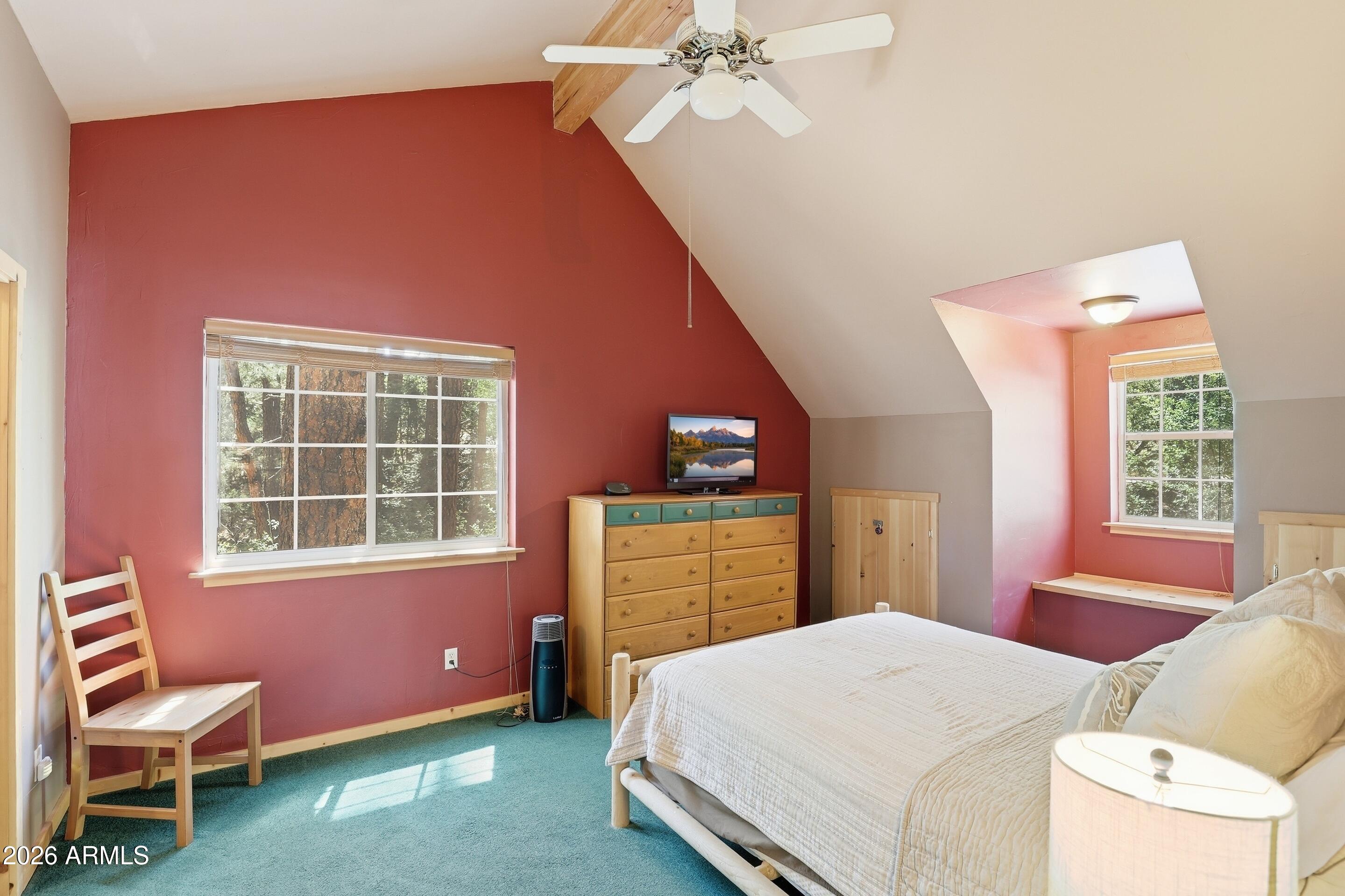 6322 Sharyn Road Pine, AZ 85544 - Photo 24 of 37 a bedroom with a bed and a dresser