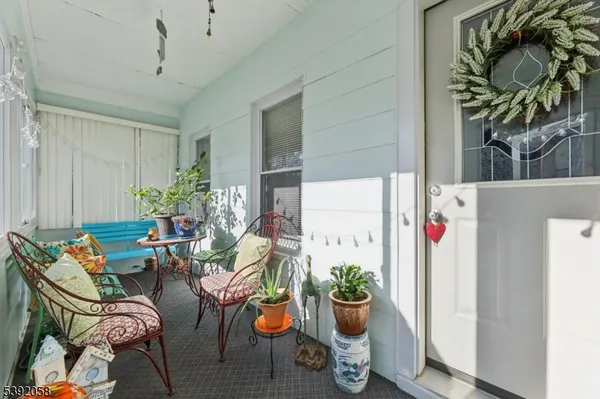 a very nice looking dining room with a table and chairs