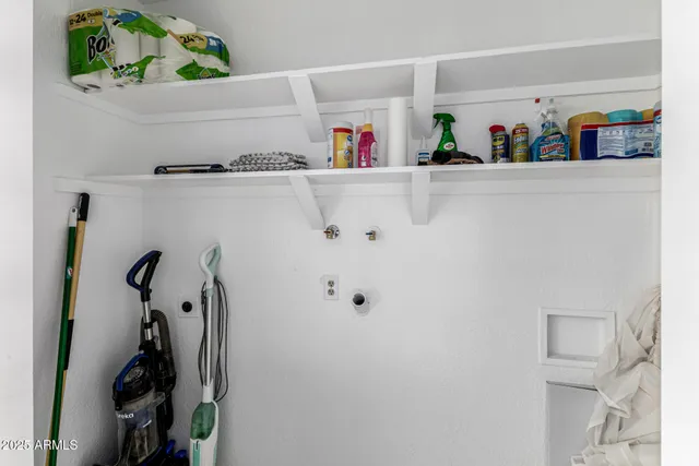 a view of a porch with furniture