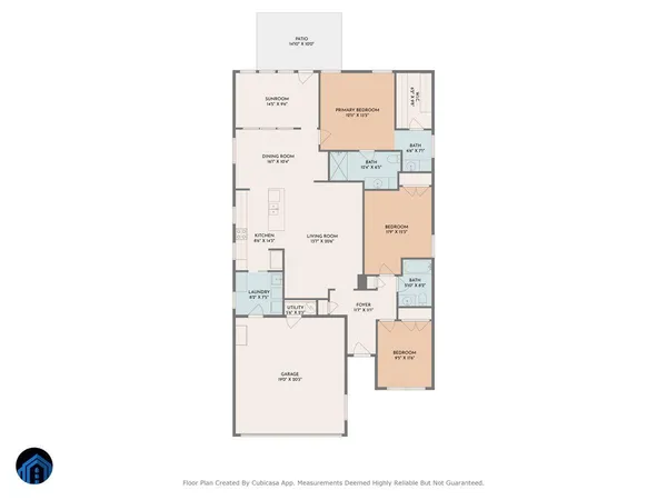 a picture of a floor plan