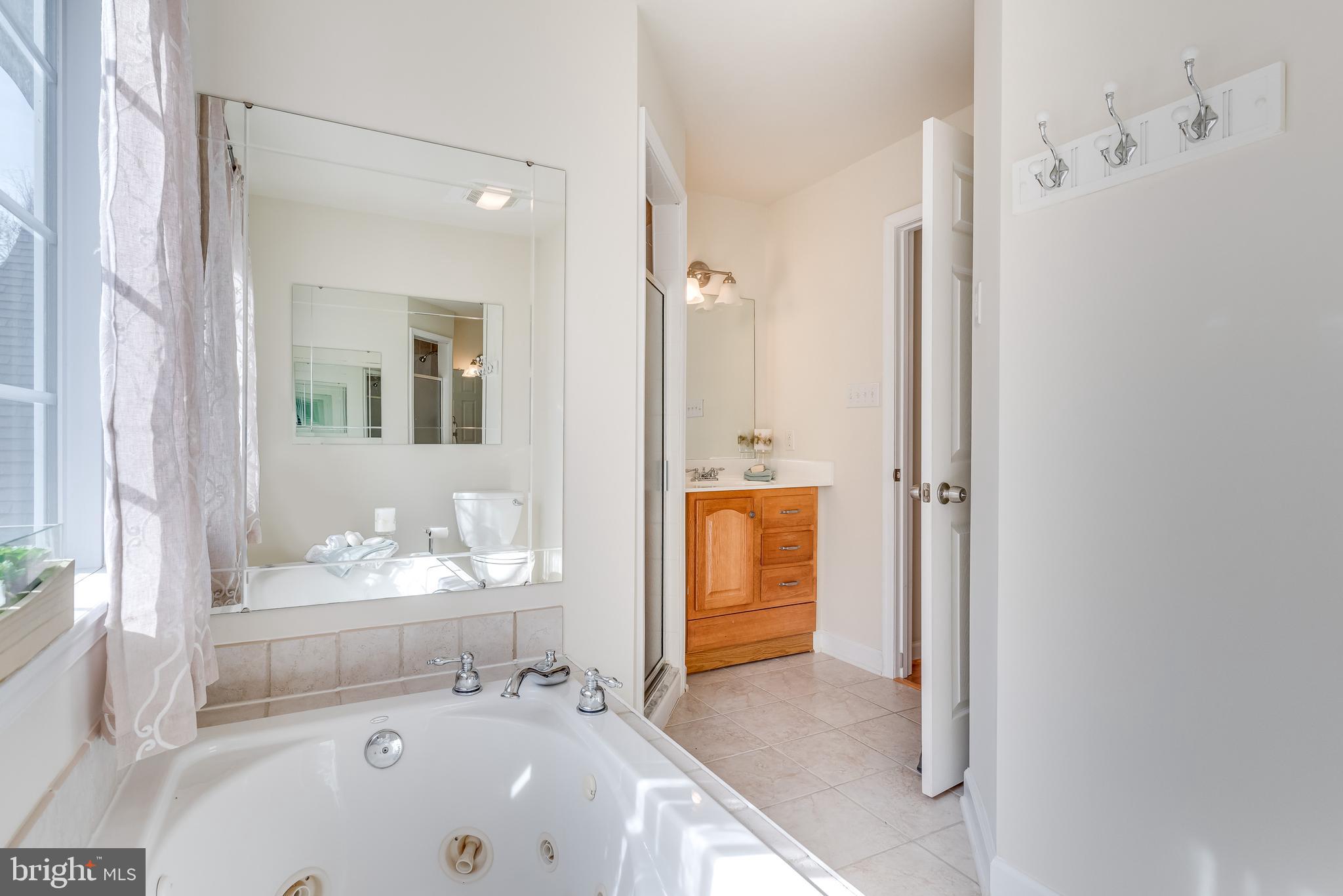 2439 Chestnut Grove Road Sharpsburg, MD 21782 - Photo 18 of 51 Large master bath soaking tub w whirlpool jets