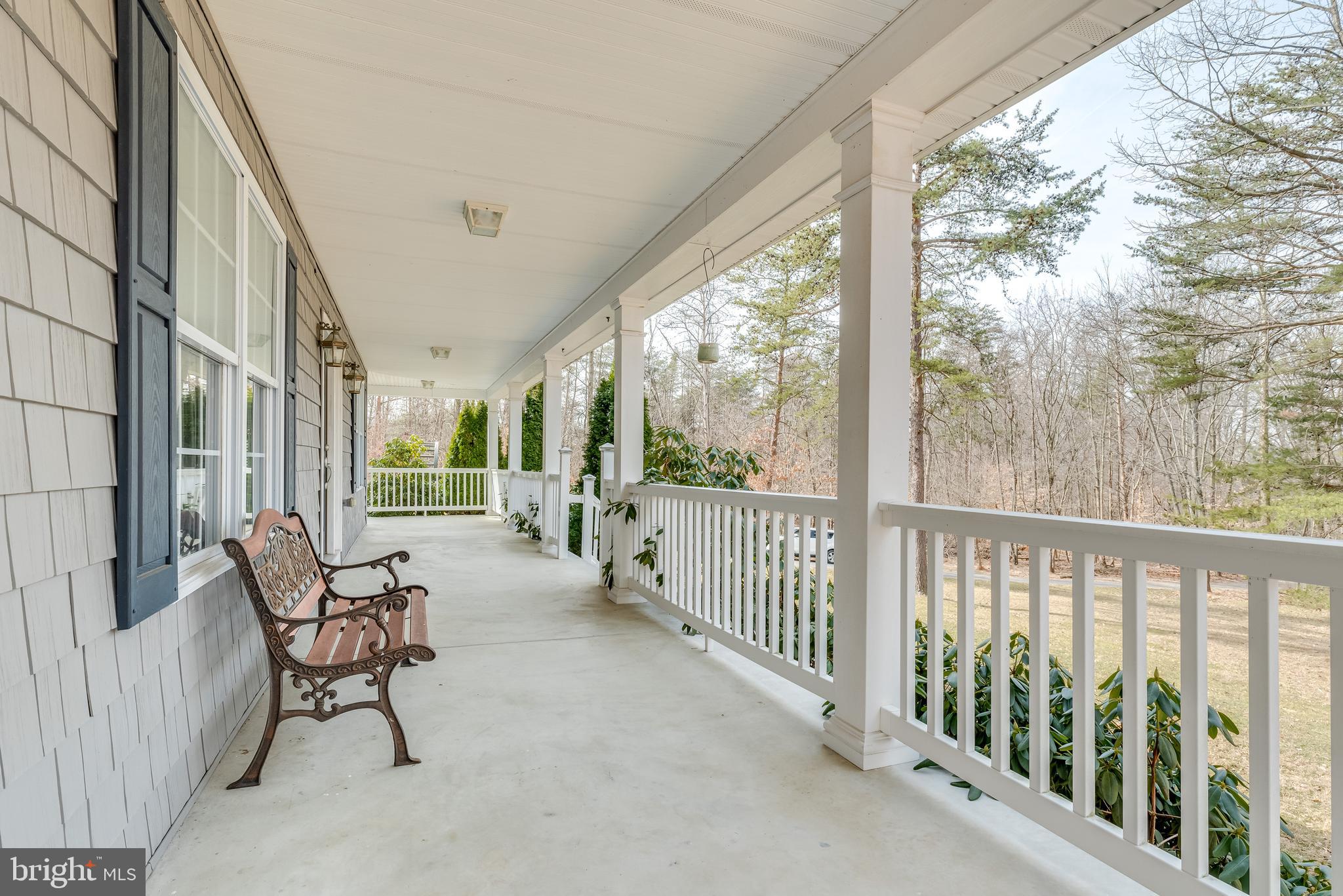 2439 Chestnut Grove Road Sharpsburg, MD 21782 - Photo 42 of 51 Peaceful view from wide wrap around front porch