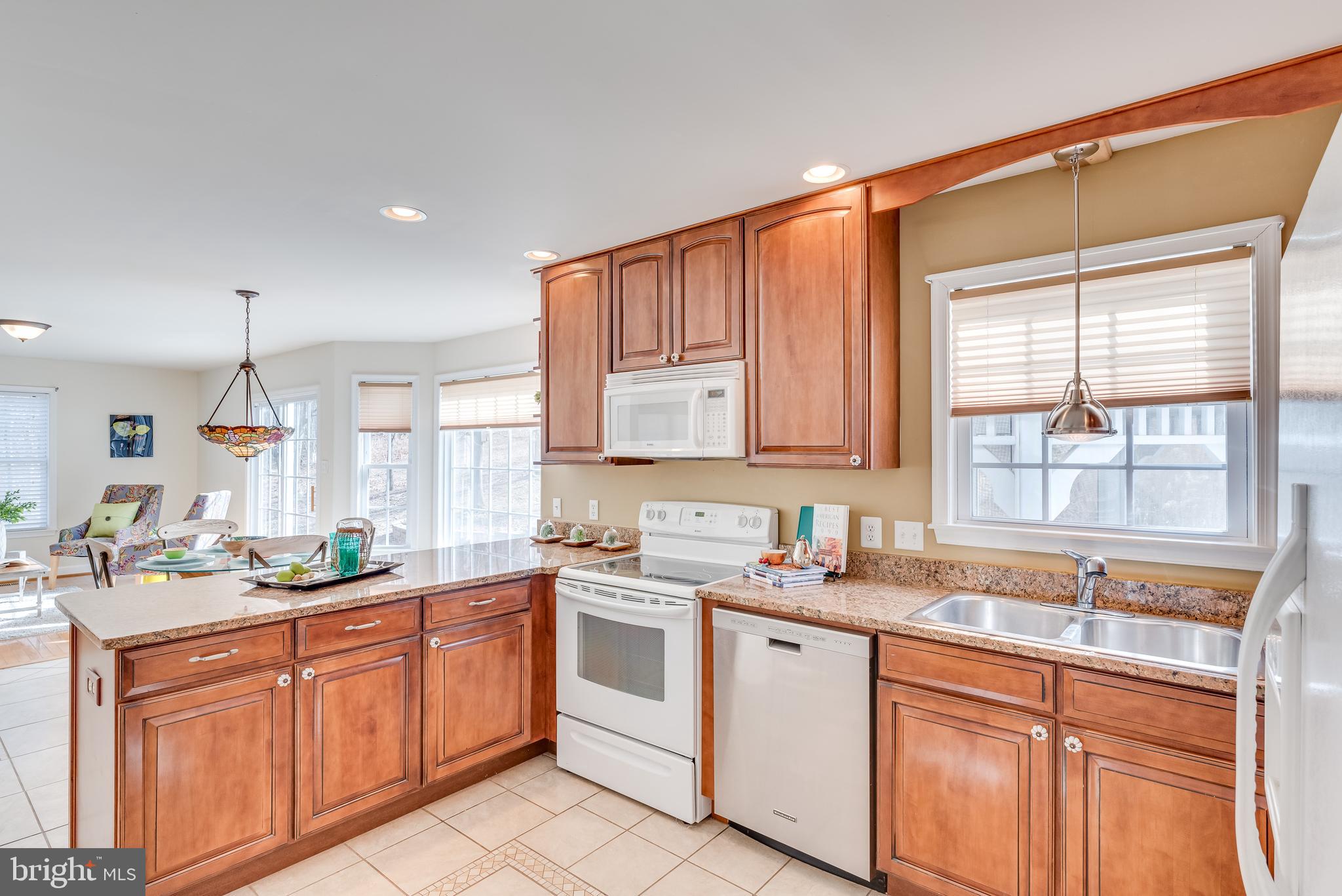 2439 Chestnut Grove Road Sharpsburg, MD 21782 - Photo 6 of 51 Open kitchen w all upgrades, ceramic flooring