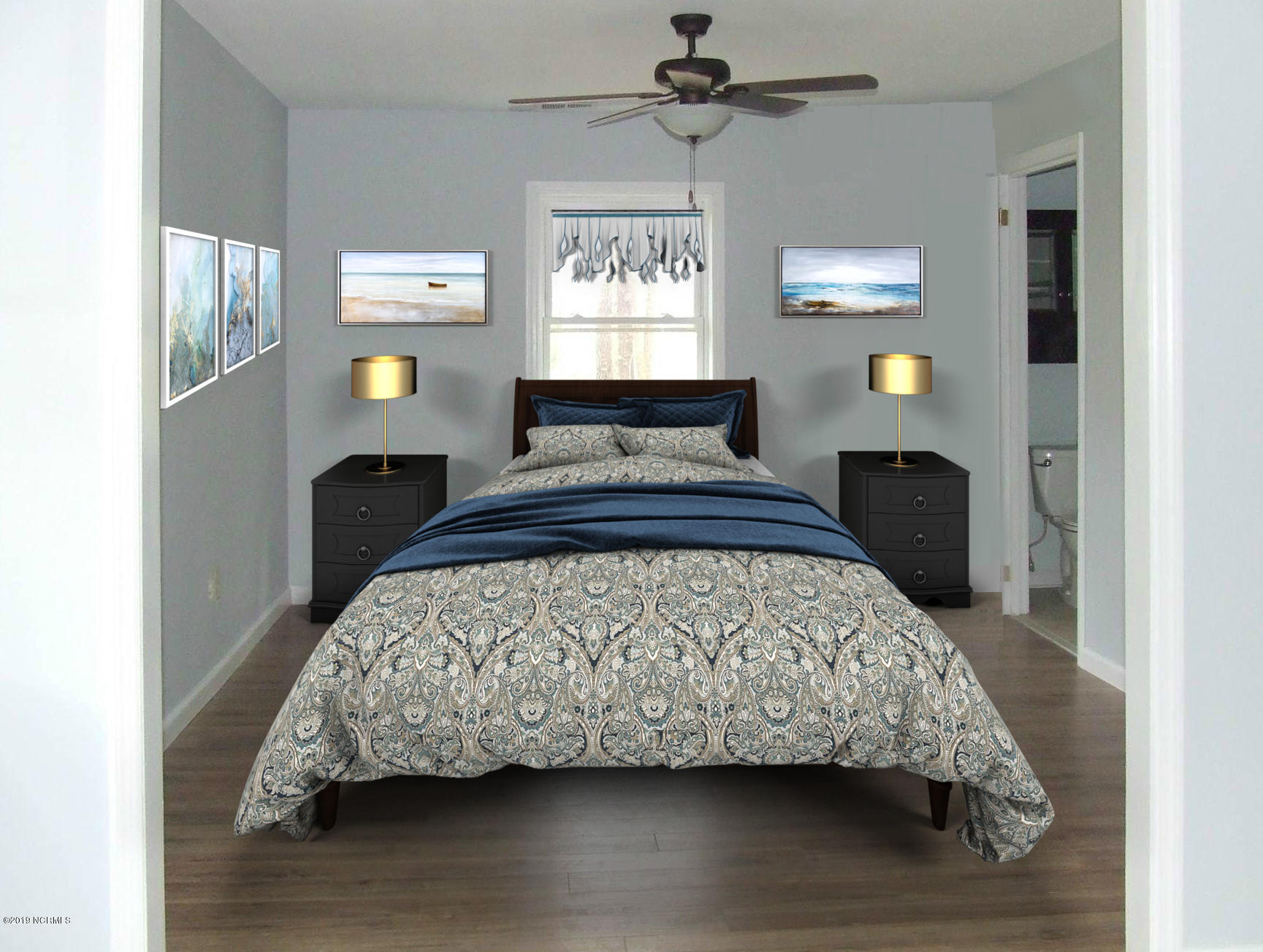 6058 Bethel Road Southeast Southport, NC 28461 - Photo 9 of 23 MASTER BEDROOM