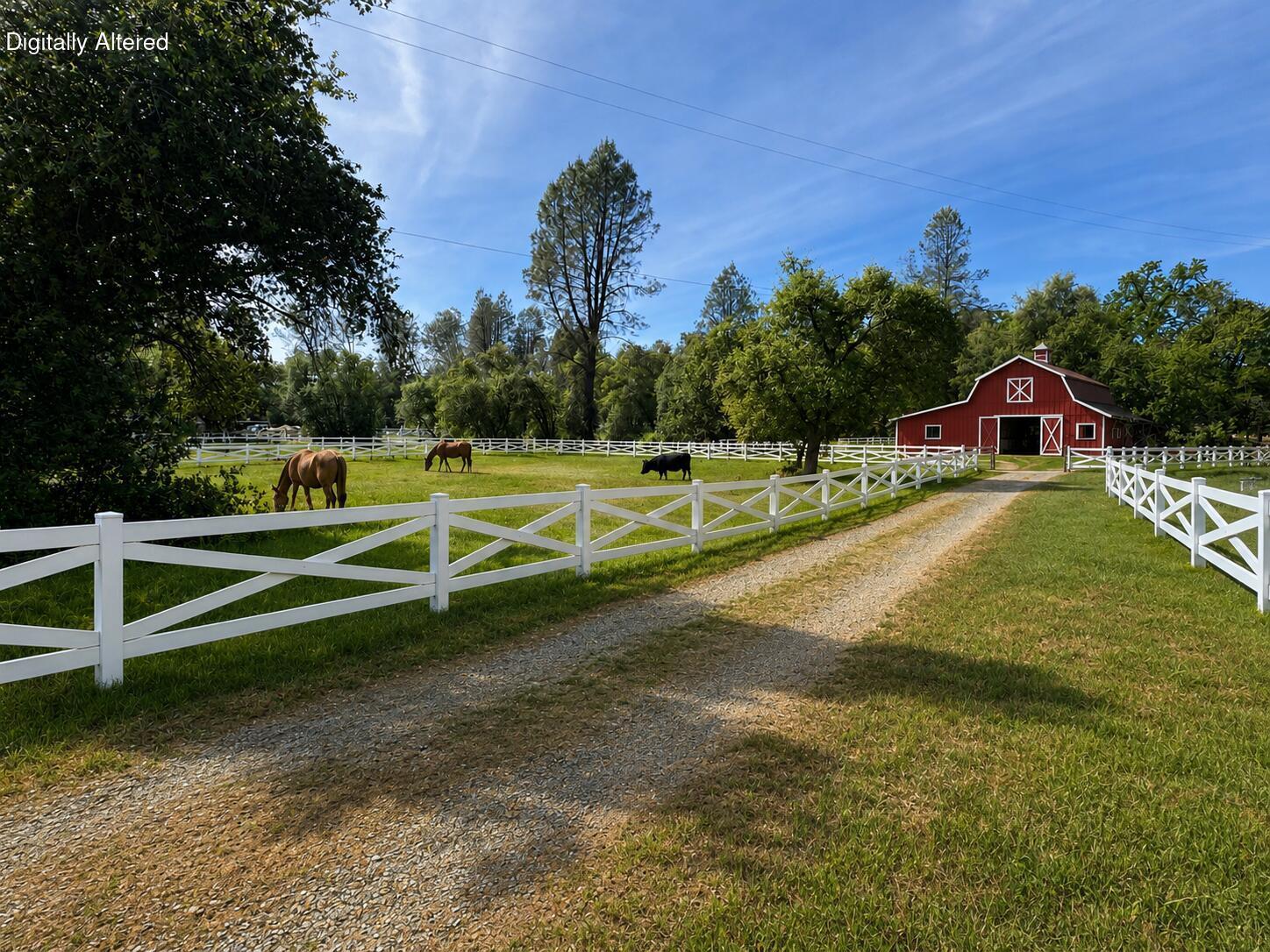 Clough Creek Road Redding, CA 96002 - Photo 8 of 25 Virtually Staged Barn