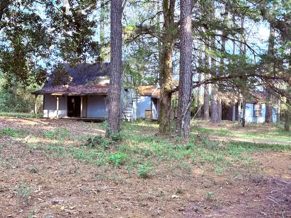 a front view of a house with a tree s