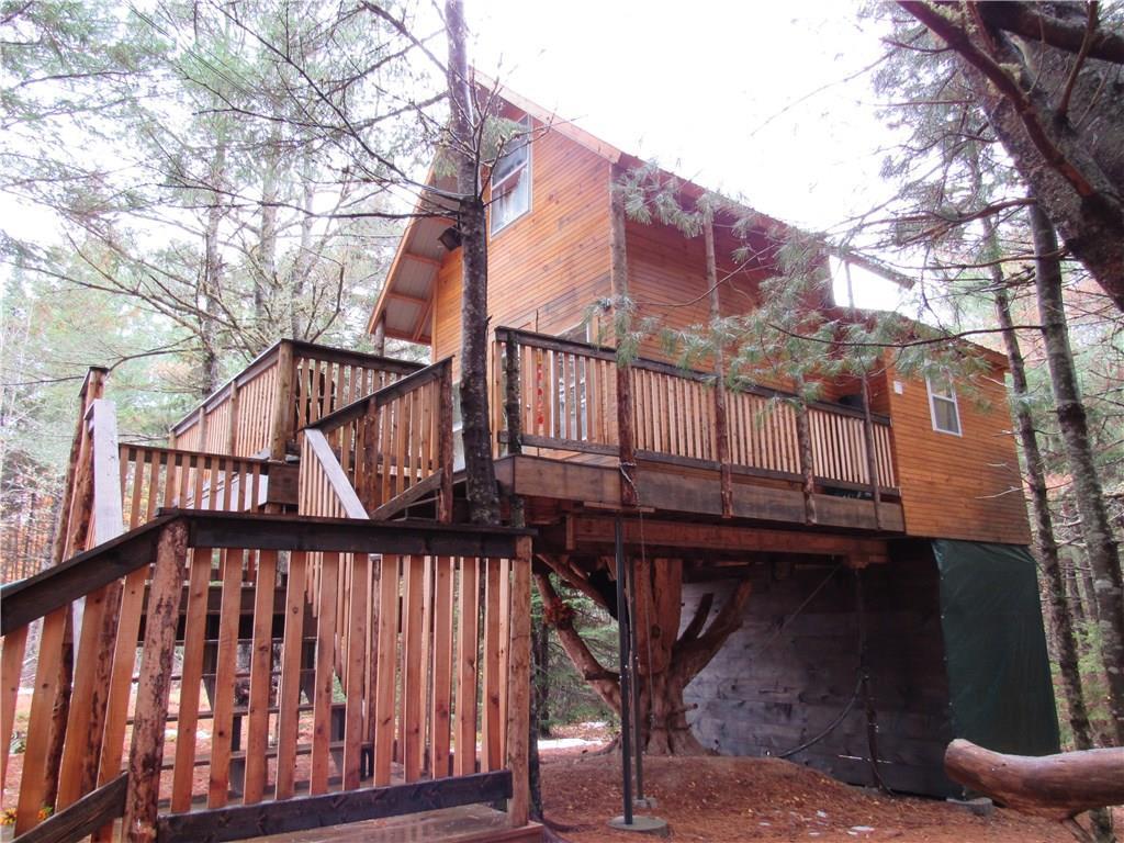 50 Mill Hill Road Springfield, ME 04487 - Photo 2 of 31 Perched in the woods and built with...