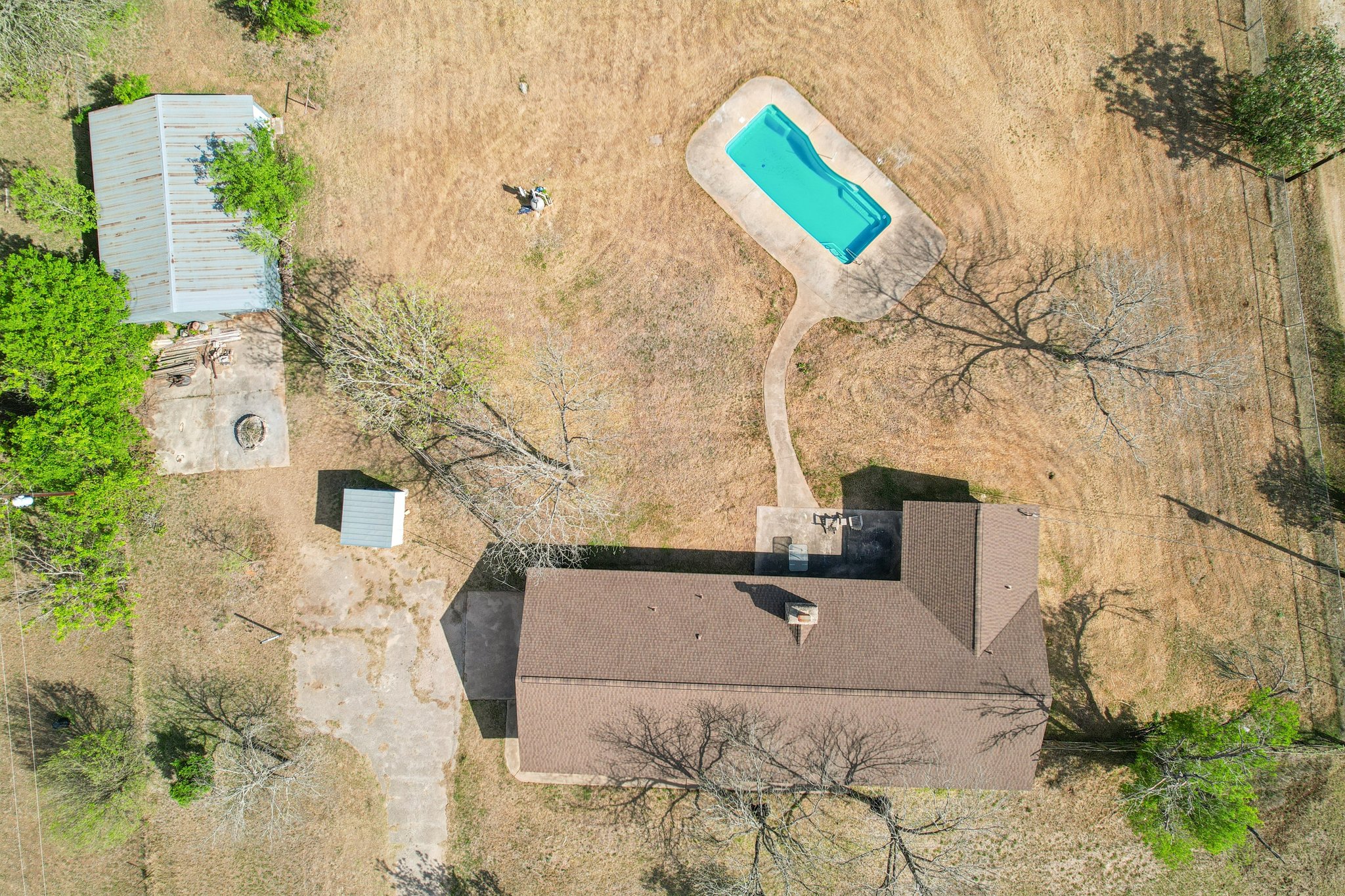 504 Buckaroo Trail Buda, TX 78610 - Photo 2 of 39 Drone / aerial view