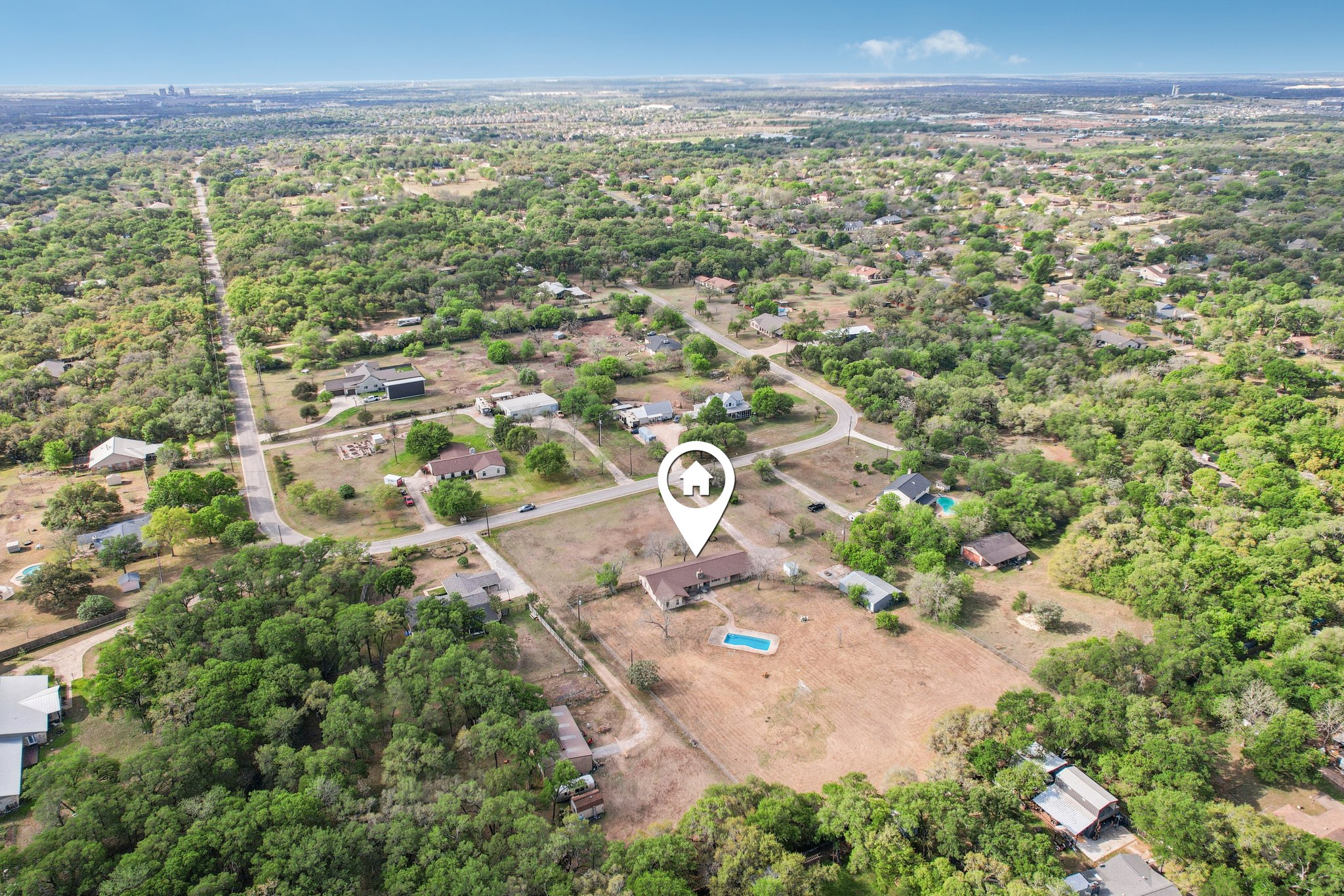 504 Buckaroo Trail Buda, TX 78610 - Photo 31 of 39 Aerial view