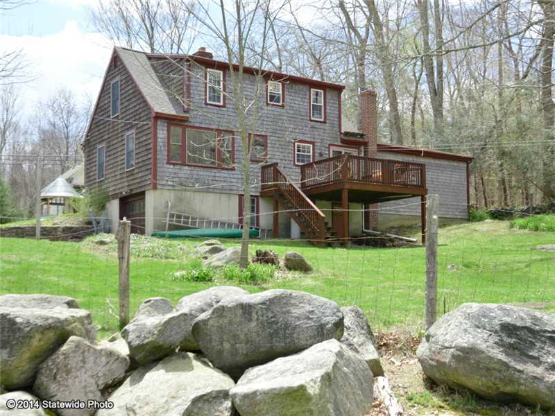 407 Rocky Hill Road Scituate, RI 02857 - Photo 15 of 25 Exterior Back.