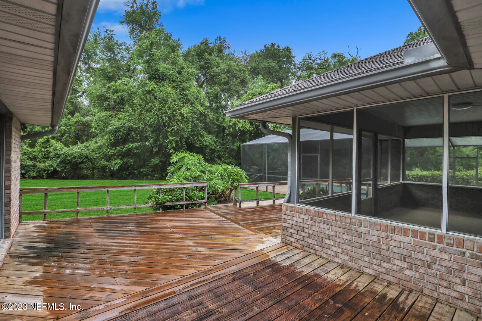 4250 Banks Road Middleburg, FL 32068 - Photo 9 of 48 a view of backyard with green space