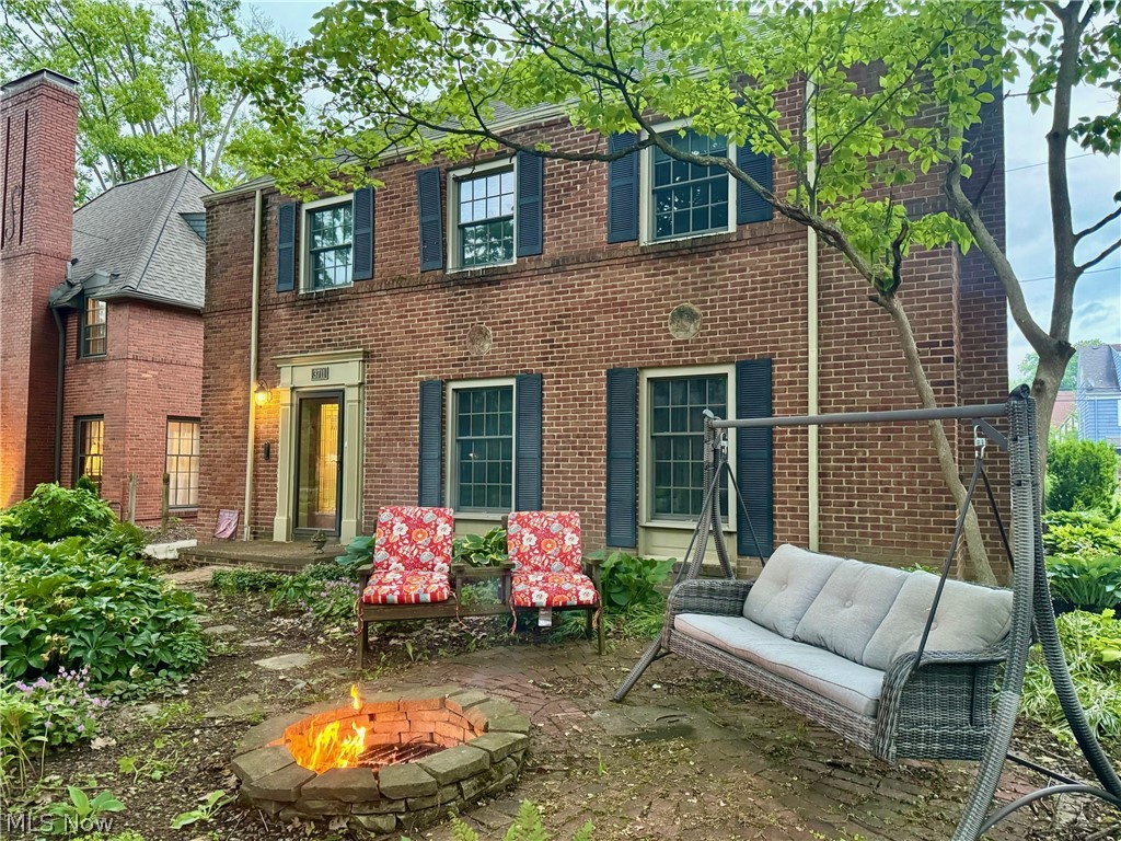 3711 Sutherland Road Shaker Heights, OH 44122 - Photo 1 of 50 Relaxing seating area and Firepit