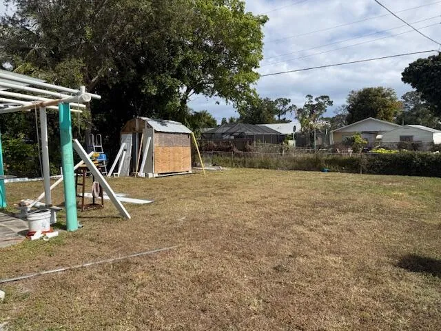 a view of outdoor space with seating