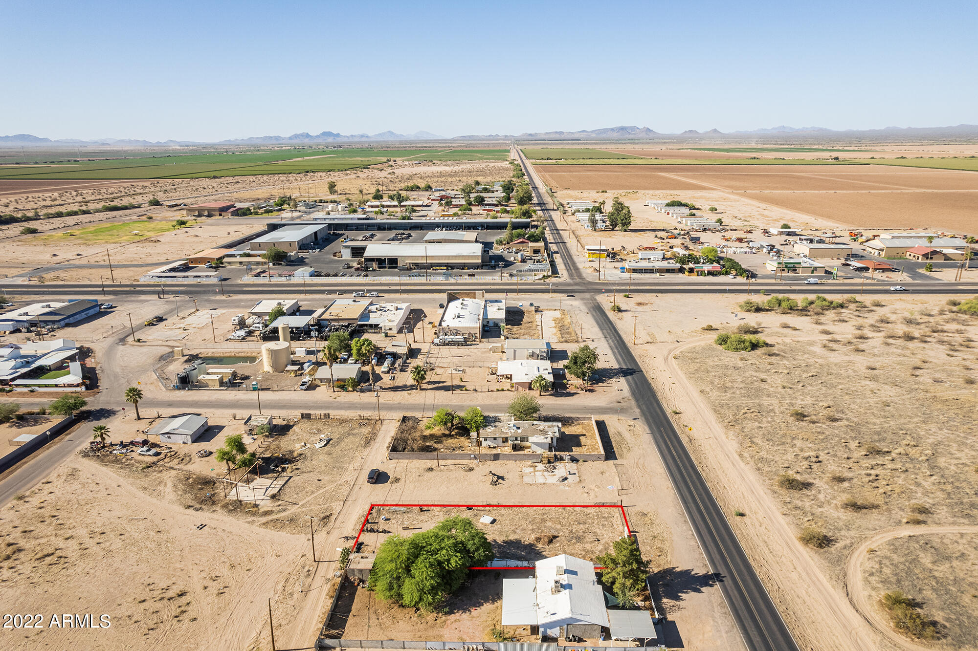 0 North Stanfield Road, Unit 64 Stanfield, AZ 85172 - Photo 8 of 10 Aerial View 150 Ft Facing South