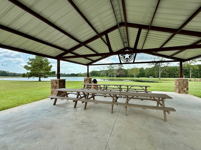 10790 Ruger Road Willis, TX 77378 - Photo 16 of 18 a view of a backyard with sitting area
