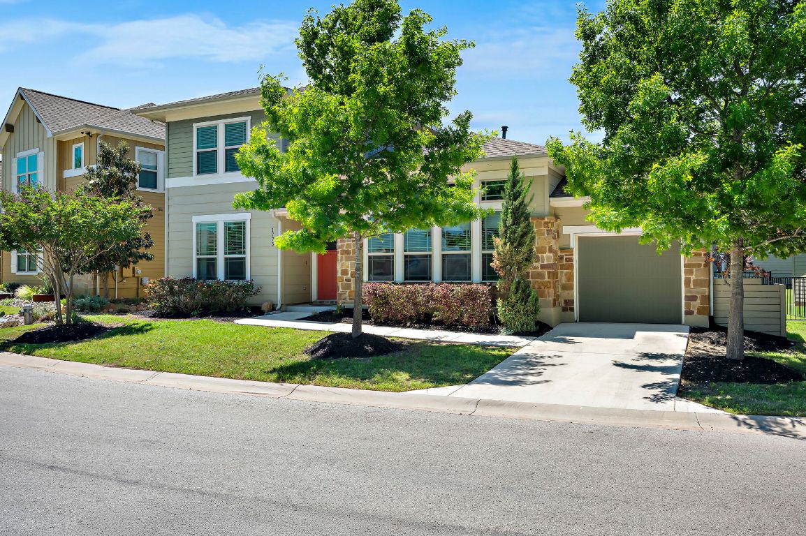 front view of house with a yard