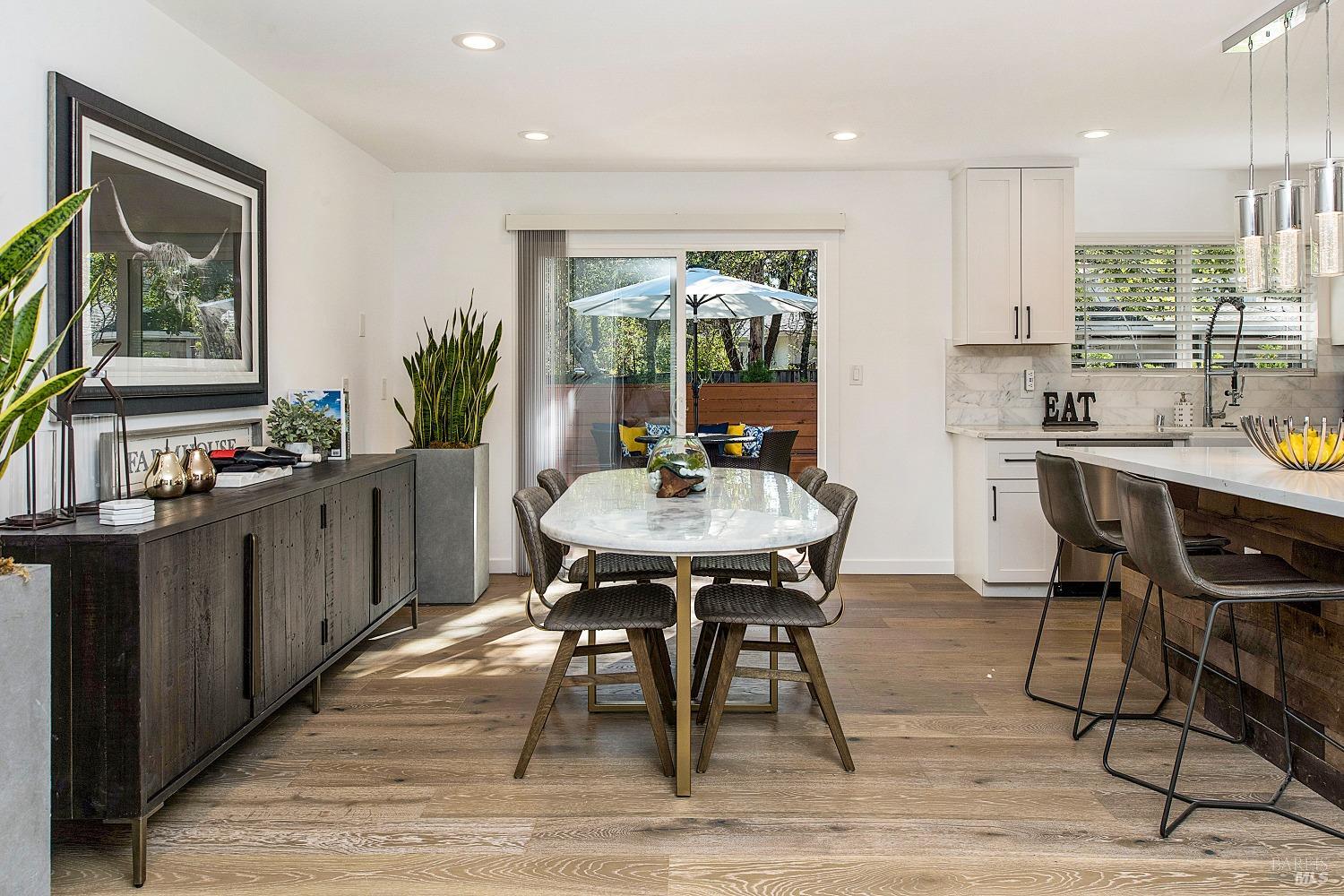 3002 Foothill Boulevard Calistoga, CA 94515 - Photo 12 of 60 a view of a dining room with furniture window and outside view