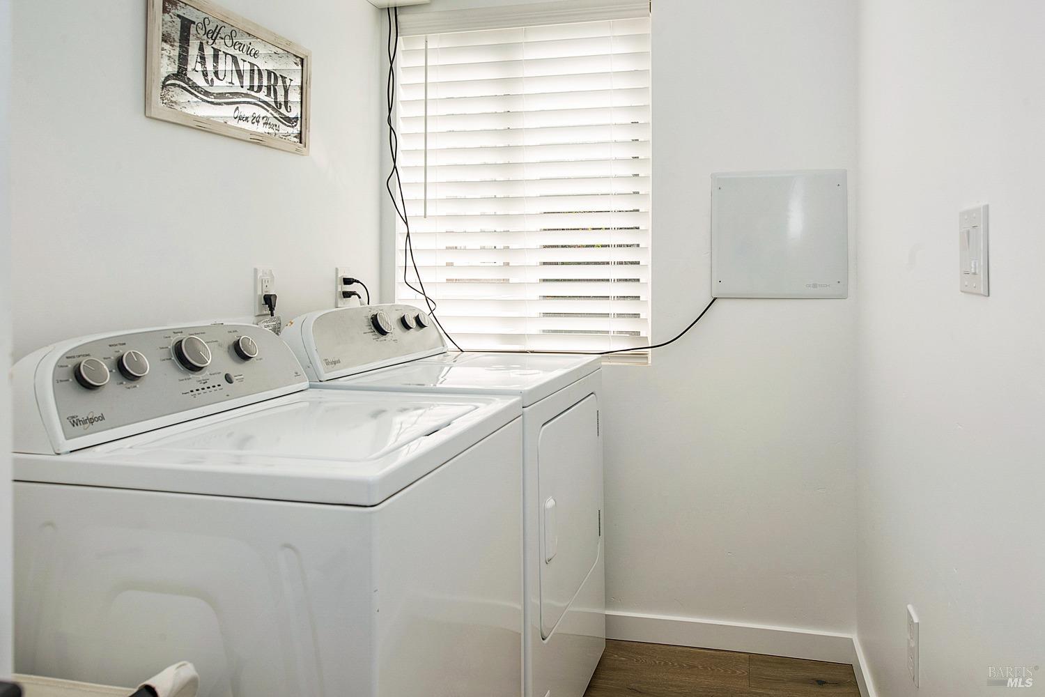 3002 Foothill Boulevard Calistoga, CA 94515 - Photo 34 of 60 a utility room with dryer and washer