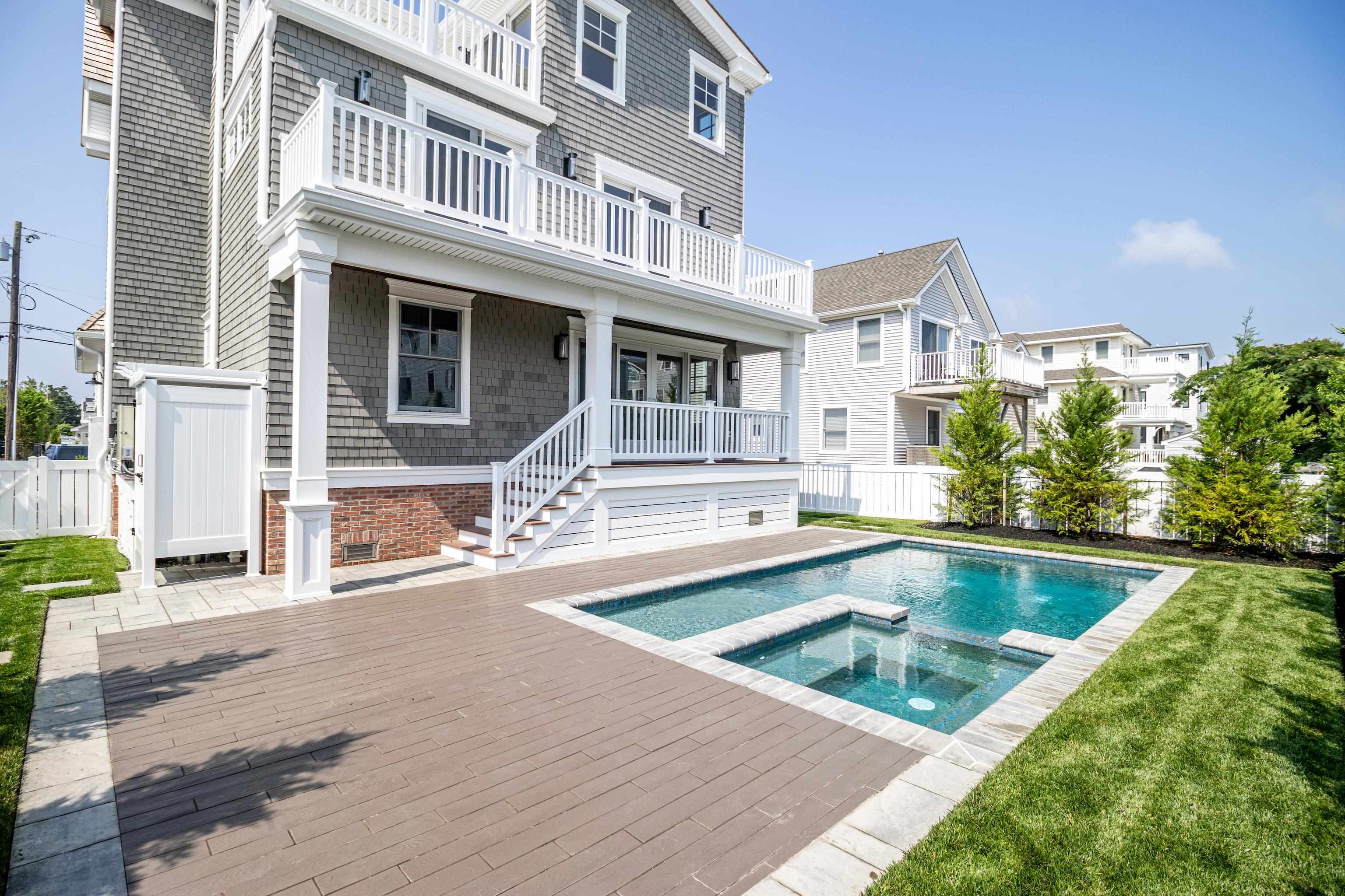 121 32nd Street Avalon, NJ 08202 - Photo 33 of 35 a view of a house with swimming pool