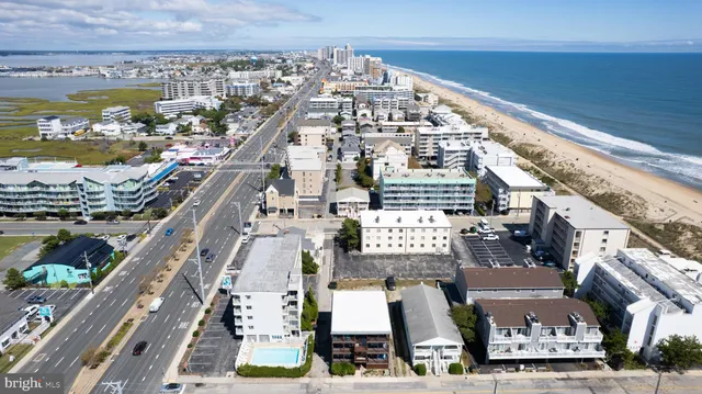 a view of city with tall buildings