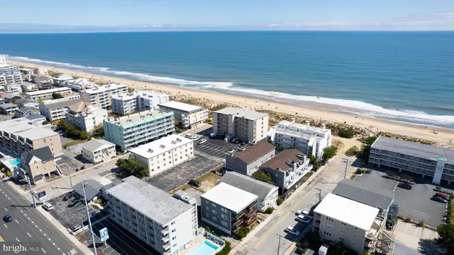 a view of city and patio
