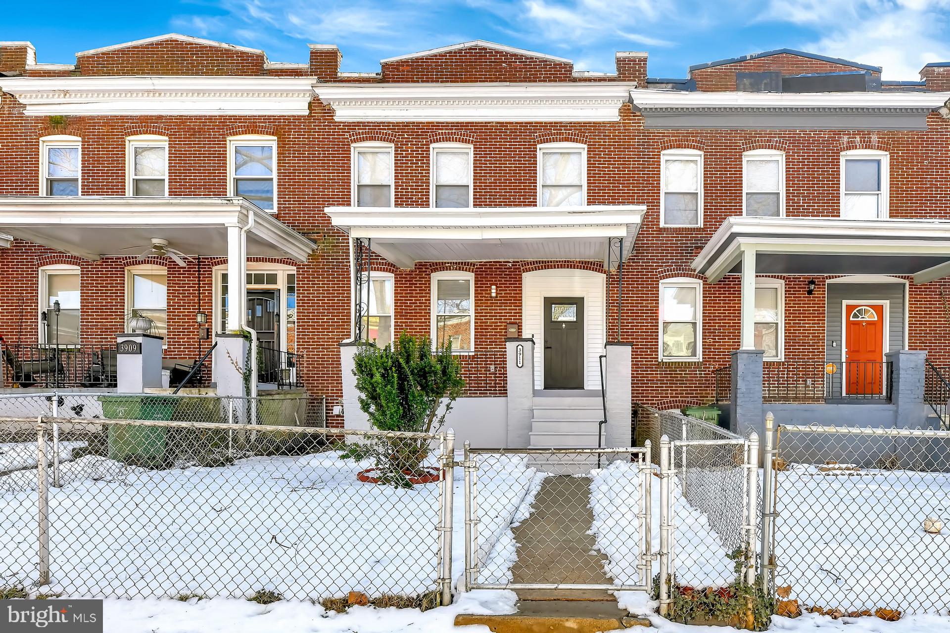 3911 Bonner Road Baltimore, MD 21216 - Photo 1 of 12 Exterior Front