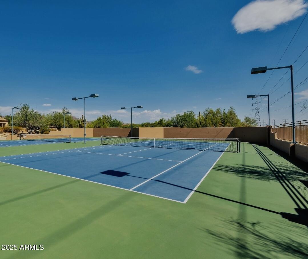 8136 East Beardsley Road Scottsdale, AZ 85255 - Photo 34 of 38 a view of an outdoor space and tennis court