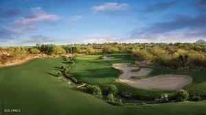 a view of a lake in middle of the town
