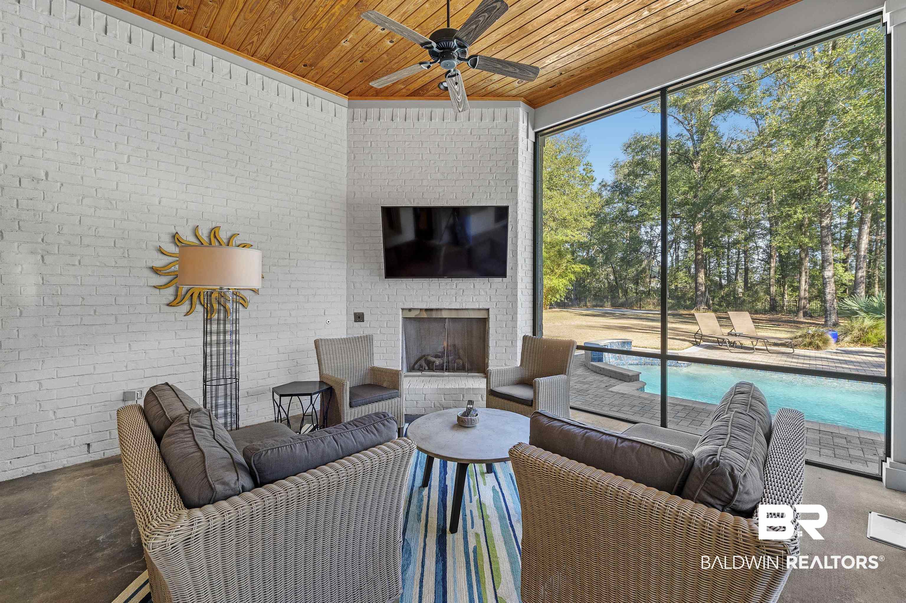 11202 Redfern Road Daphne, AL 36526 - Photo 34 of 50 Outdoor Fireplace