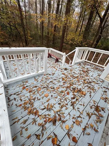 a view of a livingroom with a staircase