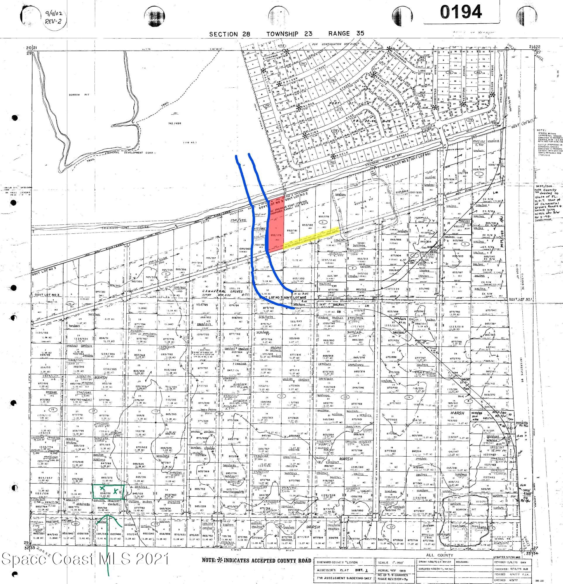 28 Block 14 Cocoa, FL 32927 - Photo 5 of 5 Plat Map Section 28 lot 12-page-001 (1)
