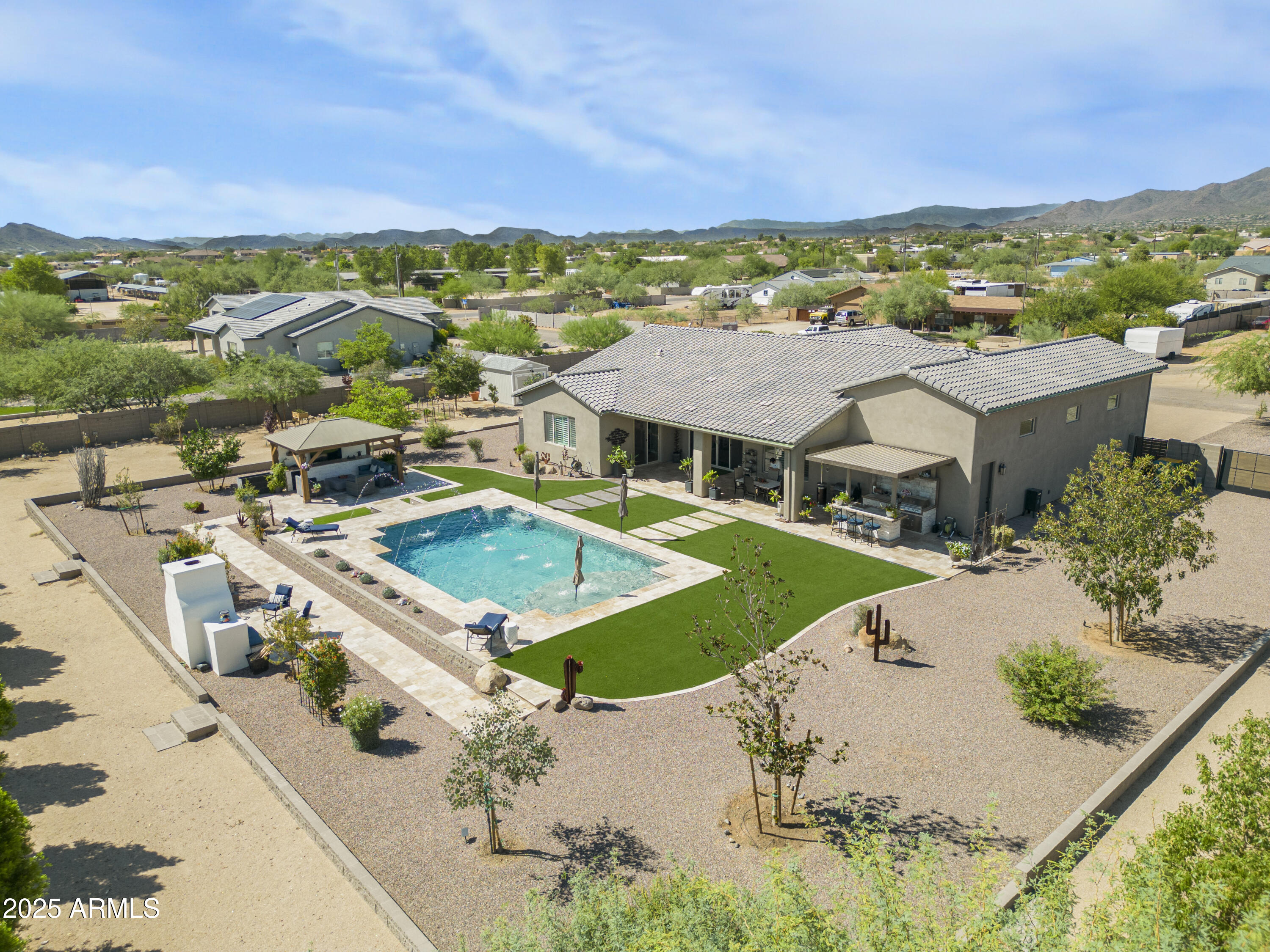 1011 West Carlise Road Phoenix, AZ 85086 - Photo 25 of 33 a view of a city from a terrace