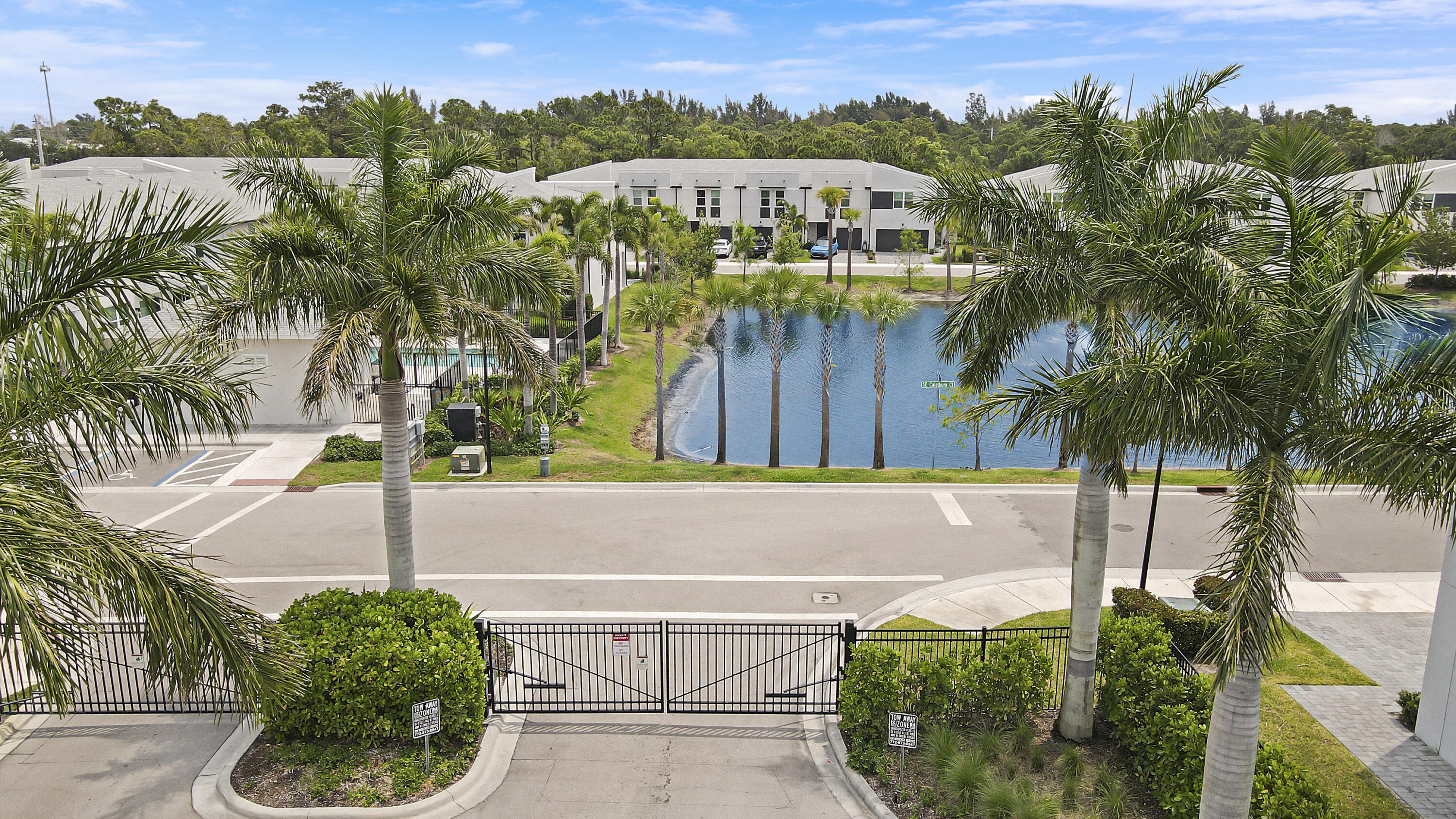 3903 Southeast Mentmore Lane Stuart, FL 34997 - Photo 12 of 35 an aerial view of a house having yard