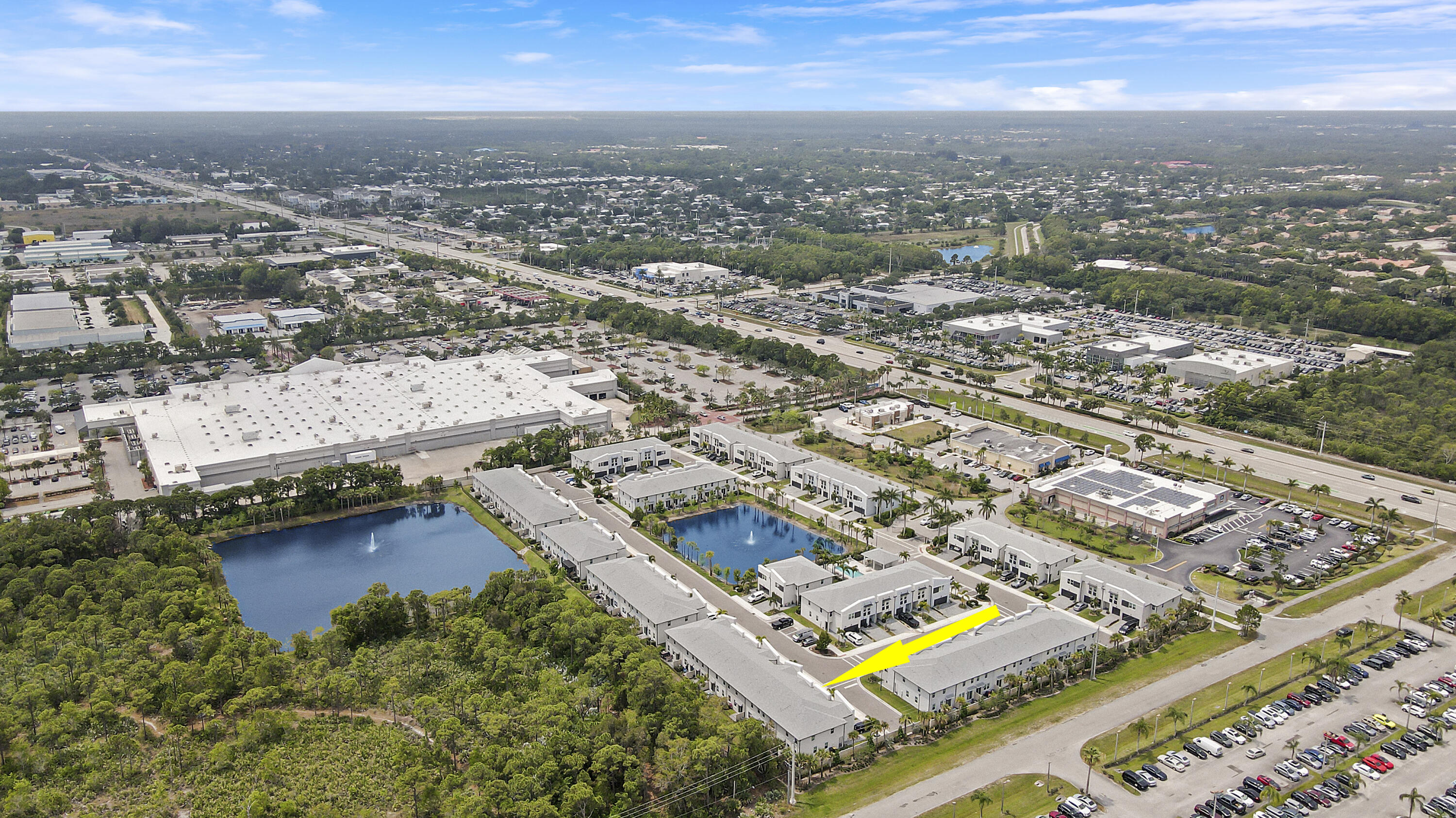 3903 Southeast Mentmore Lane Stuart, FL 34997 - Photo 6 of 35 an aerial view of residential houses with outdoor space