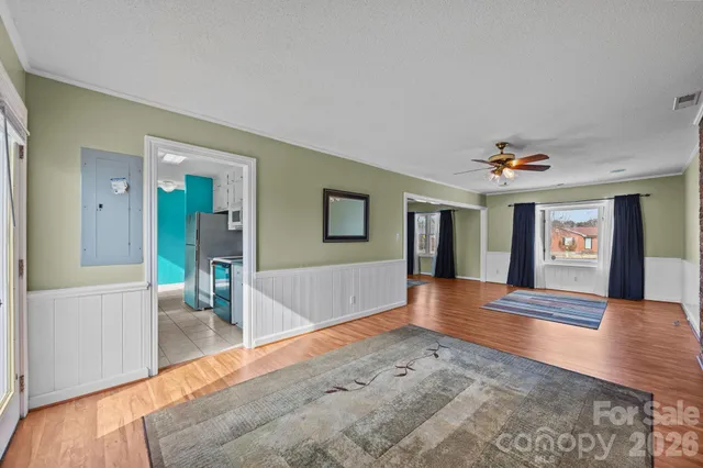 a view of a living room