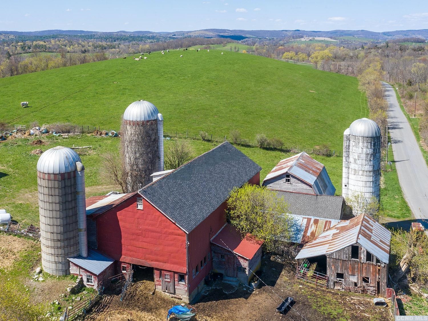 887 East Ancram Road Ancram, NY 12503 - Photo 5 of 10 1800's barn and later farm structures