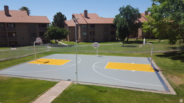 860 South Village Road, Unit H1 St. George, UT 84770 - Photo 9 of 20 View of sport court featuring community basketball court